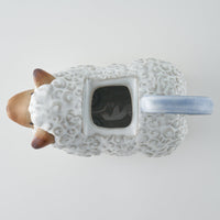 かしわ窯 ポット A sheep かしわ窯 陶磁器作家もの