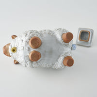 かしわ窯 ポット A sheep かしわ窯 陶磁器作家もの