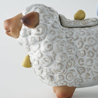 かしわ窯 ポット A sheep かしわ窯 陶磁器作家もの