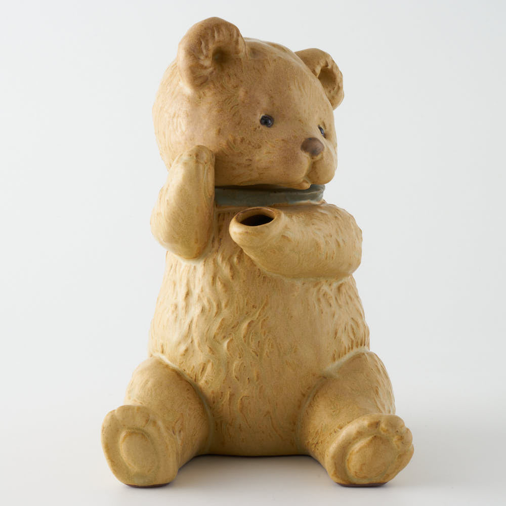 かしわ窯 ポット A bear かしわ窯 陶磁器作家もの