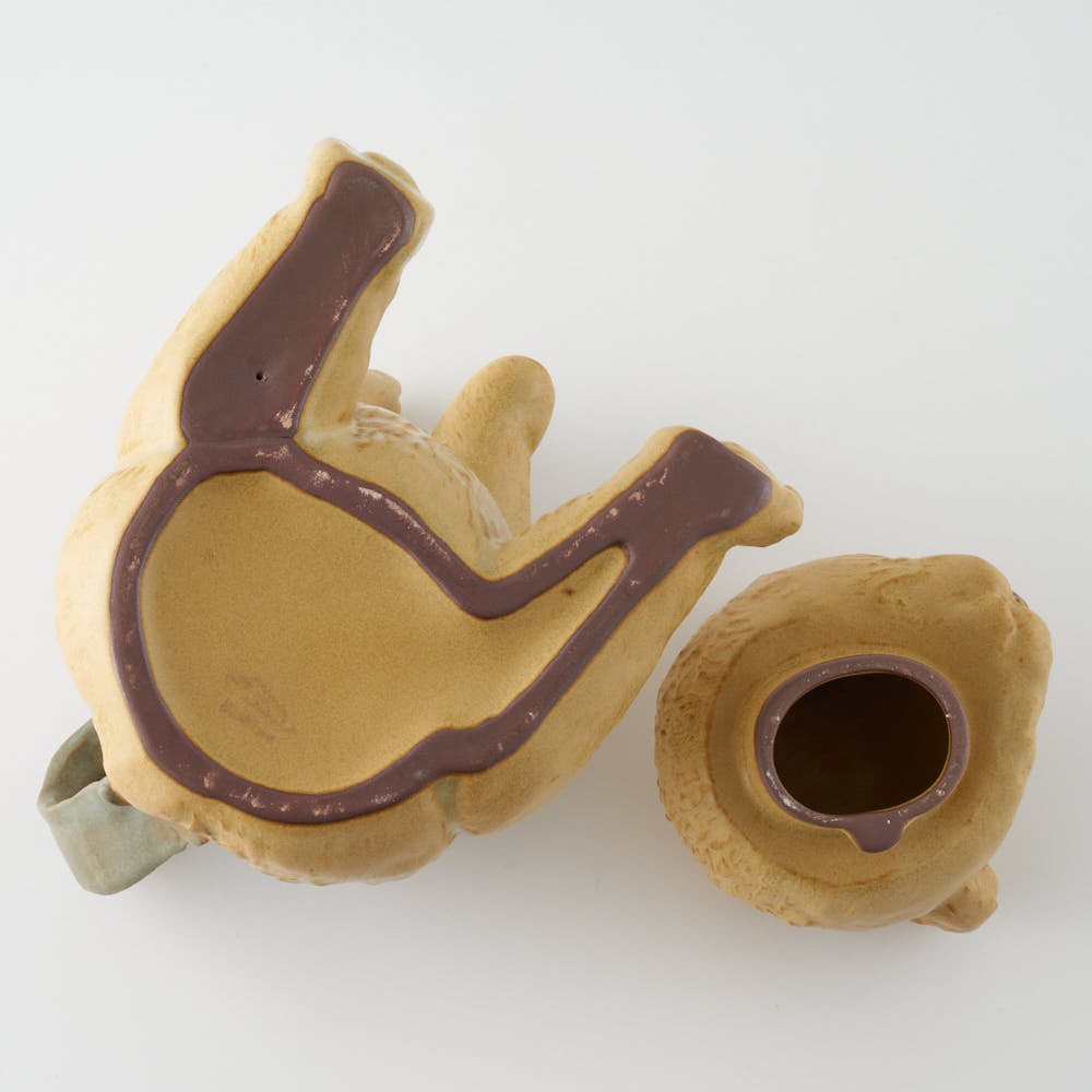 かしわ窯 ポット A bear かしわ窯 陶磁器作家もの