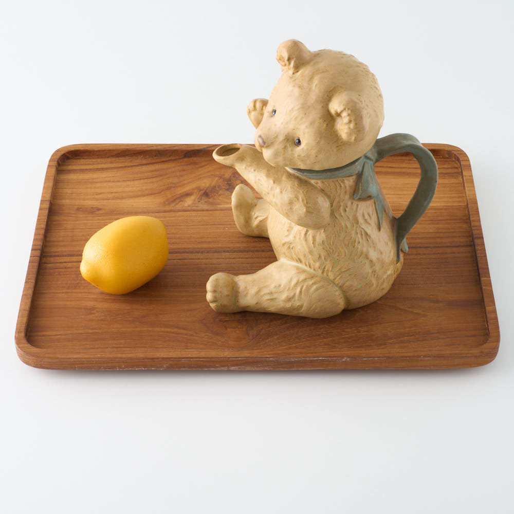 かしわ窯 ポット A bear かしわ窯 陶磁器作家もの