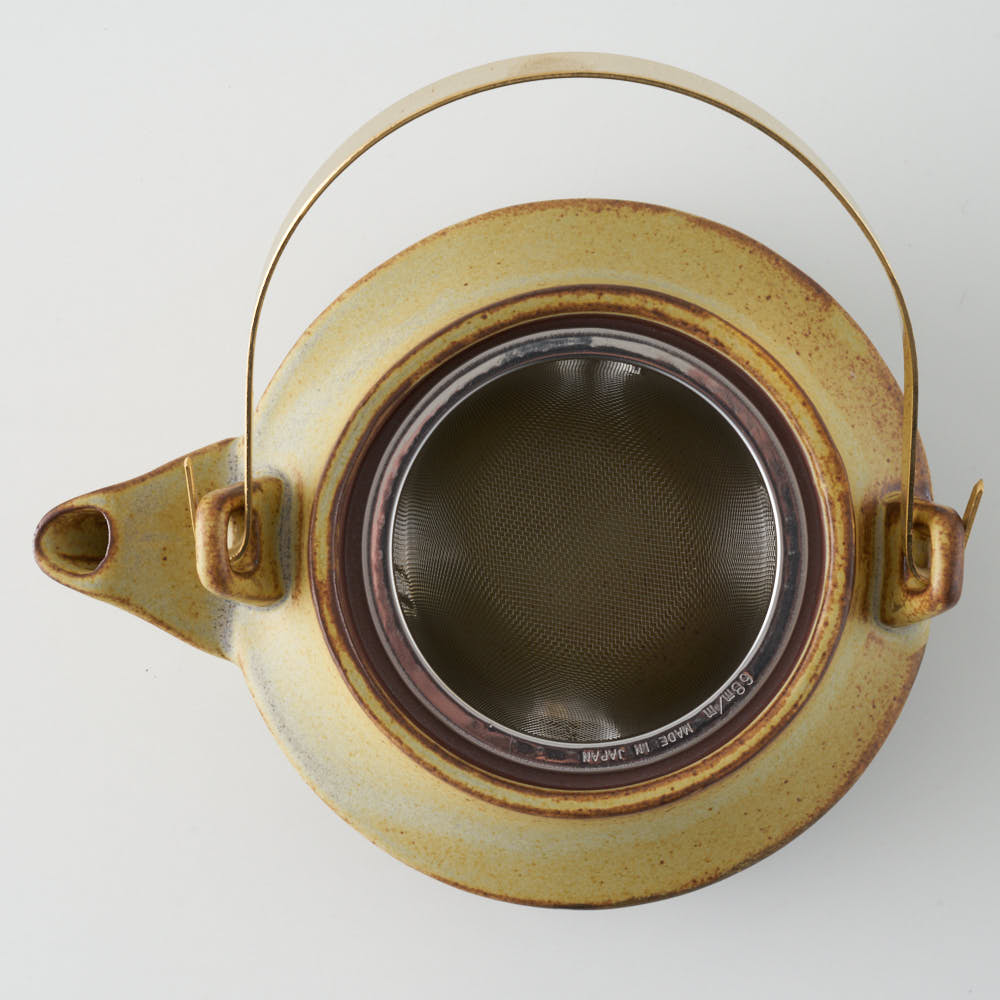 かしわ窯 ポット dobin かしわ窯 陶磁器作家もの