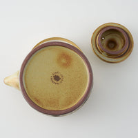 かしわ窯 ポット dobin かしわ窯 陶磁器作家もの