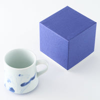 壮明窯 染付カラー文マグカップ