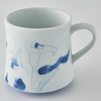 壮明窯 染付カラー文マグカップ