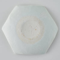 壮明窯 染付六角小皿