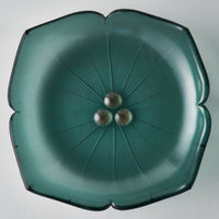 ガラス作家 佐々木翔子 紫陽花中鉢 グリーン(当ショップのみの限定色) ガラス作家 佐々木翔子 ガラスもの