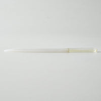 ガラス作家 佐々木翔子 硝子菓子切り ホワイト×ライトイエロー ガラス作家 佐々木翔子 ガラスもの