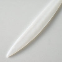 ガラス作家 佐々木翔子 硝子菓子切り ホワイト×ライトイエロー ガラス作家 佐々木翔子 ガラスもの