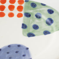 作家 武田朋己 おやつプレート くすみパッチワーク