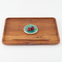 作家 タカハラユカ 押花豆皿 turky blue 作家 タカハラユカ 陶磁器作家もの