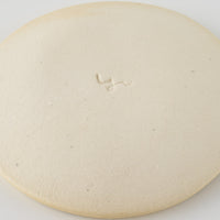 作家 タカハラユカ 押花豆皿 turky blue 作家 タカハラユカ 陶磁器作家もの