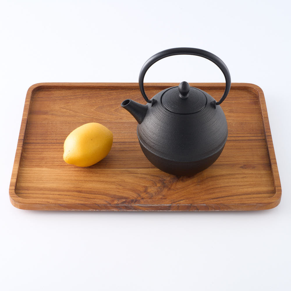 藍花 南部鉄器 日の丸 黒 鉄瓶 ¥18,700 大人の焼き物