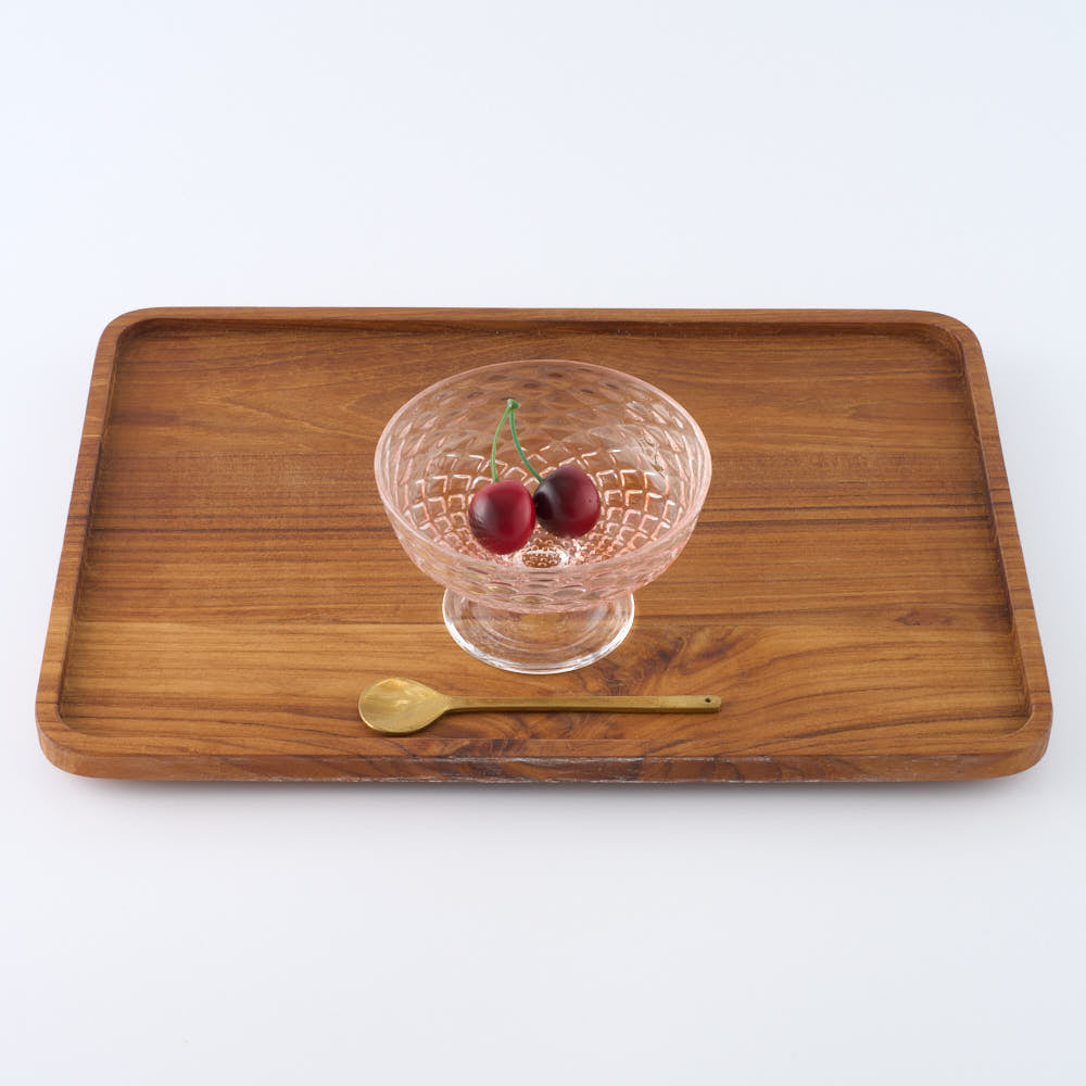 ななこ文様NT コンポート サーモンピンク ¥4,400 大人の焼き物