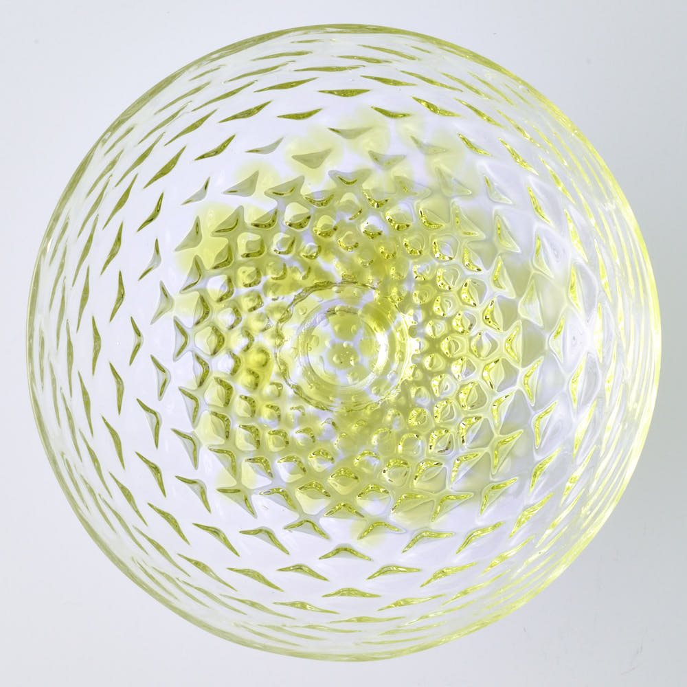 ななこ文様NT コンポート 若草色 ¥4,400 大人の焼き物