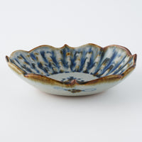 砥部焼 陶房遊 ミニボウル 錆青