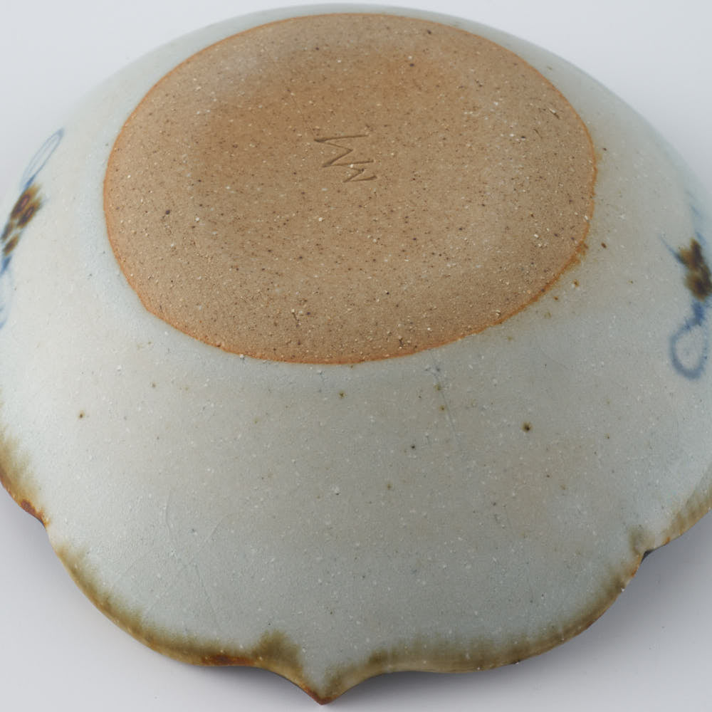 砥部焼 陶房遊 ミニボウル 錆青