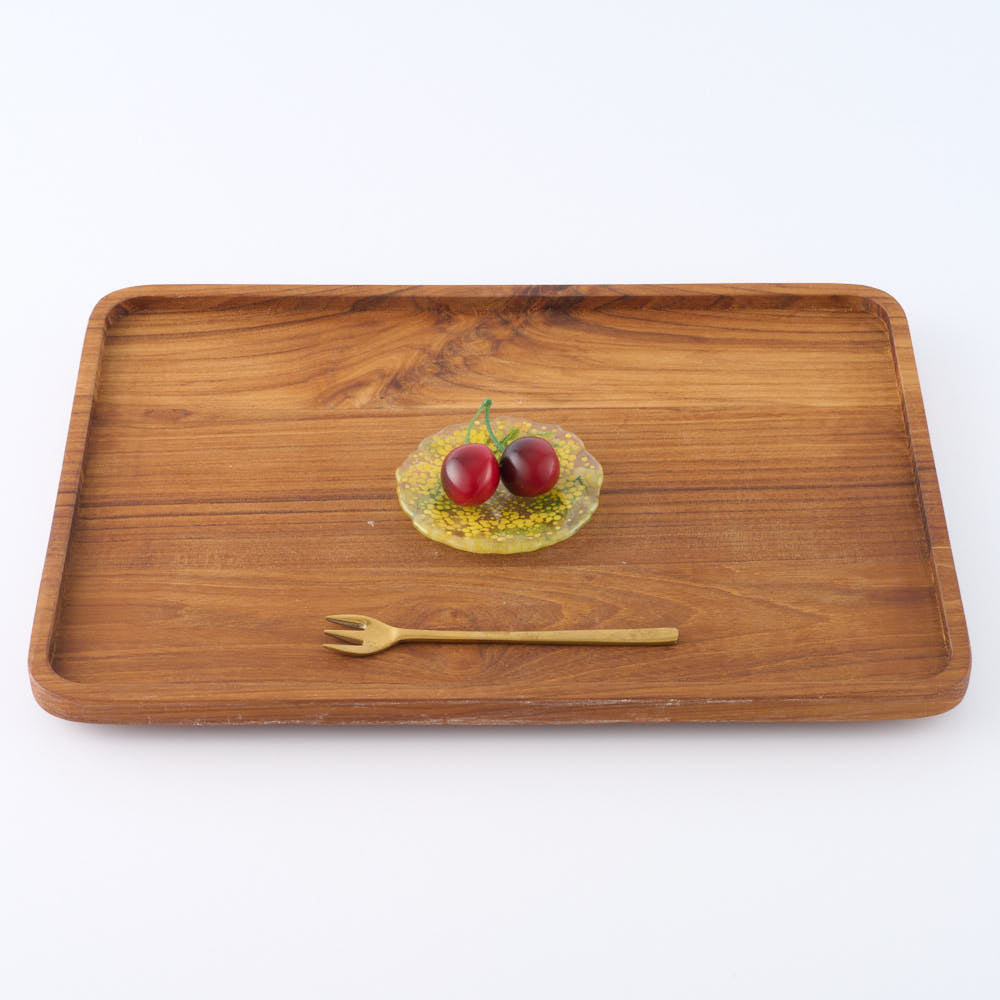 APLICO GLASS ミモザ花冠硝子豆皿 APLICO GLASS ガラスもの