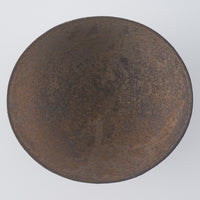 作家 冨部咲喜子 鉄釉楕円鉢(深) 作家 冨部咲喜子 陶磁器作家もの