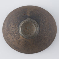 作家 冨部咲喜子 鉄釉楕円鉢(深) 作家 冨部咲喜子 陶磁器作家もの