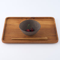 作家 冨部咲喜子 鉄釉楕円鉢(深) 作家 冨部咲喜子 陶磁器作家もの