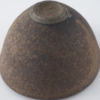 作家 冨部咲喜子 鉄釉楕円鉢(深) 作家 冨部咲喜子 陶磁器作家もの