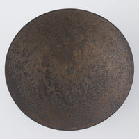 作家 冨部咲喜子 鉄釉楕円鉢(浅) 作家 冨部咲喜子 陶磁器作家もの