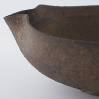 作家 冨部咲喜子 鉄釉片口小鉢 作家 冨部咲喜子 陶磁器作家もの