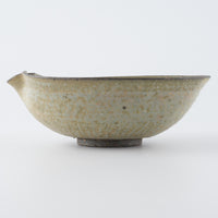 作家 冨部咲喜子 粉引片口小鉢 作家 冨部咲喜子 陶磁器作家もの