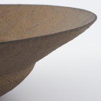 作家 冨部咲喜子 鉄釉リム中鉢 作家 冨部咲喜子 陶磁器作家もの