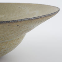 作家 冨部咲喜子 粉引リム中鉢 作家 冨部咲喜子 陶磁器作家もの