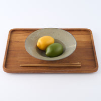 作家 冨部咲喜子 粉引リム中鉢 作家 冨部咲喜子 陶磁器作家もの