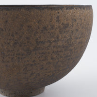 作家 冨部咲喜子 鉄釉ボウル 作家 冨部咲喜子 陶磁器作家もの