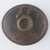 作家 冨部咲喜子 鉄釉リム楕円鉢M 作家 冨部咲喜子 陶磁器作家もの