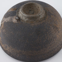 作家 冨部咲喜子 鉄釉リム楕円鉢M 作家 冨部咲喜子 陶磁器作家もの