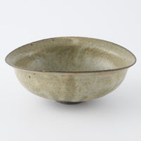 作家 冨部咲喜子 粉引リム楕円鉢M