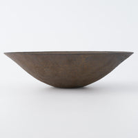 作家 冨部咲喜子 鉄釉中鉢 作家 冨部咲喜子 陶磁器作家もの