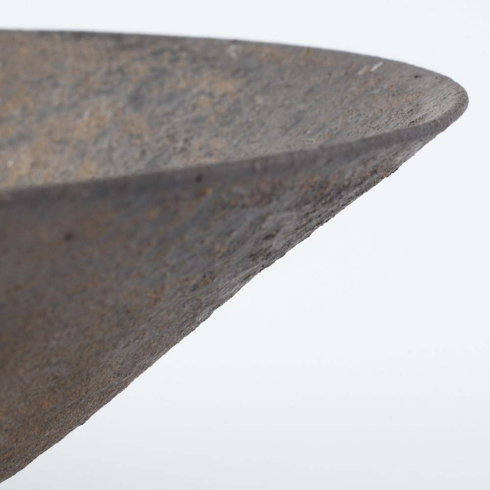 作家 冨部咲喜子 鉄釉中鉢 作家 冨部咲喜子 陶磁器作家もの