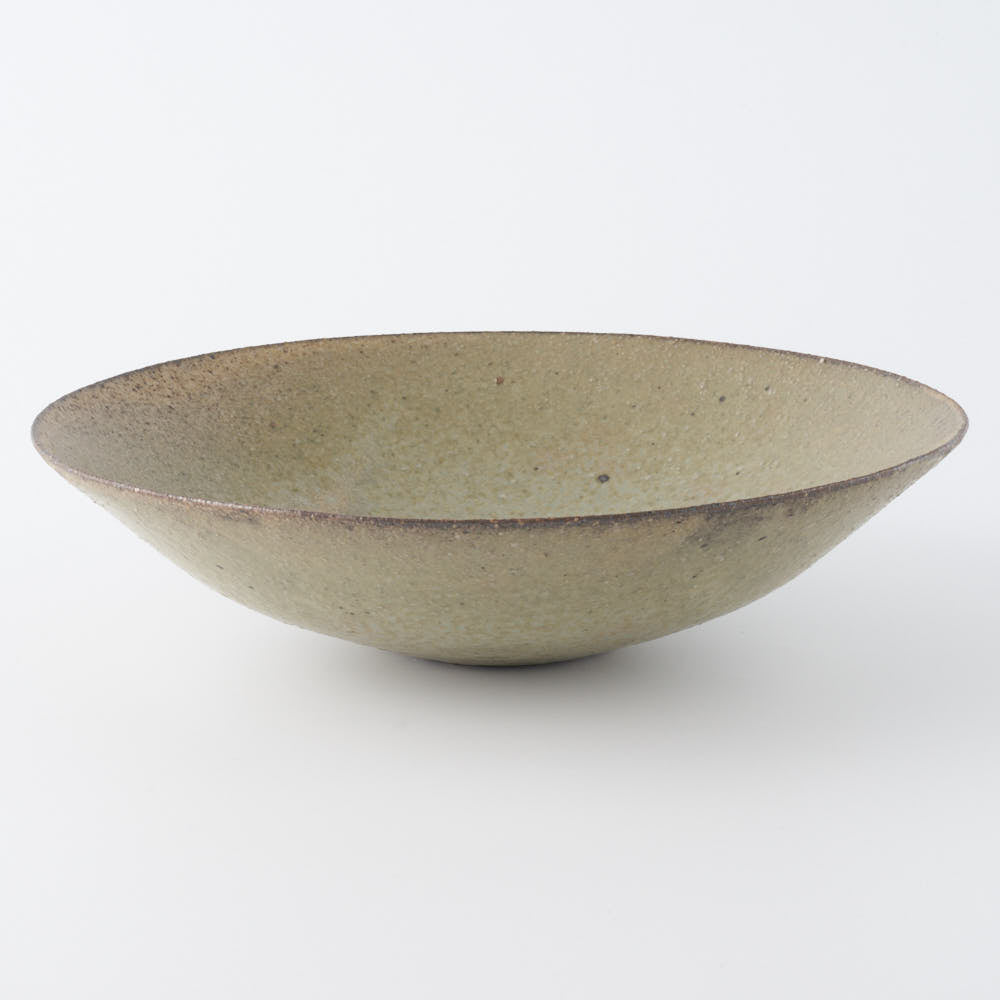 作家 冨部咲喜子 粉引中鉢 作家 冨部咲喜子 陶磁器作家もの