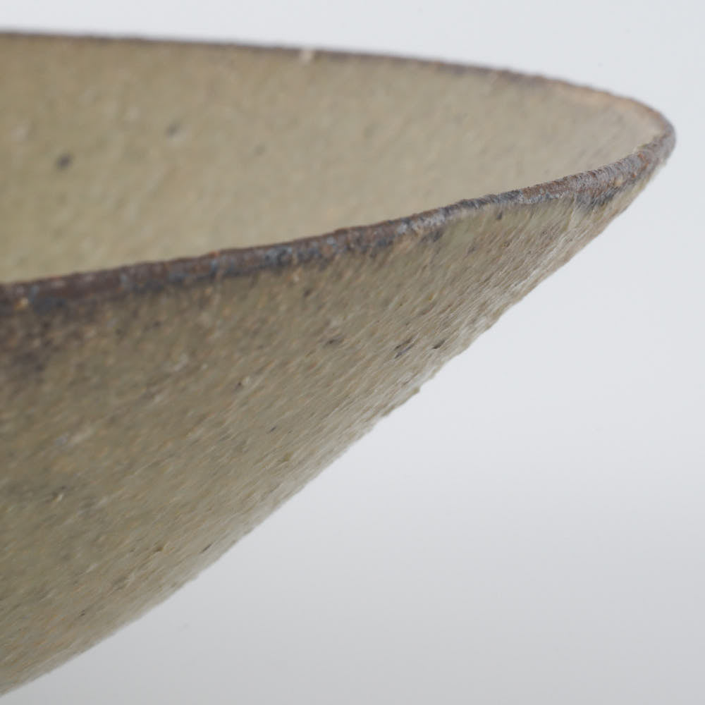 作家 冨部咲喜子 粉引中鉢 作家 冨部咲喜子 陶磁器作家もの