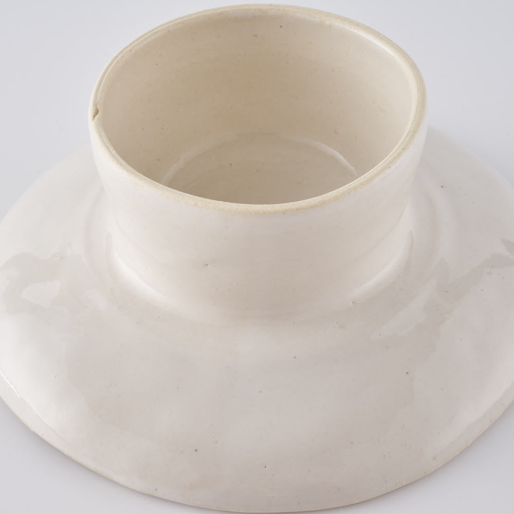 つちのわ 作家 石黒美佐緒 はらっぱ 高坏 つちのわ 作家 石黒美佐緒 陶磁器作家もの