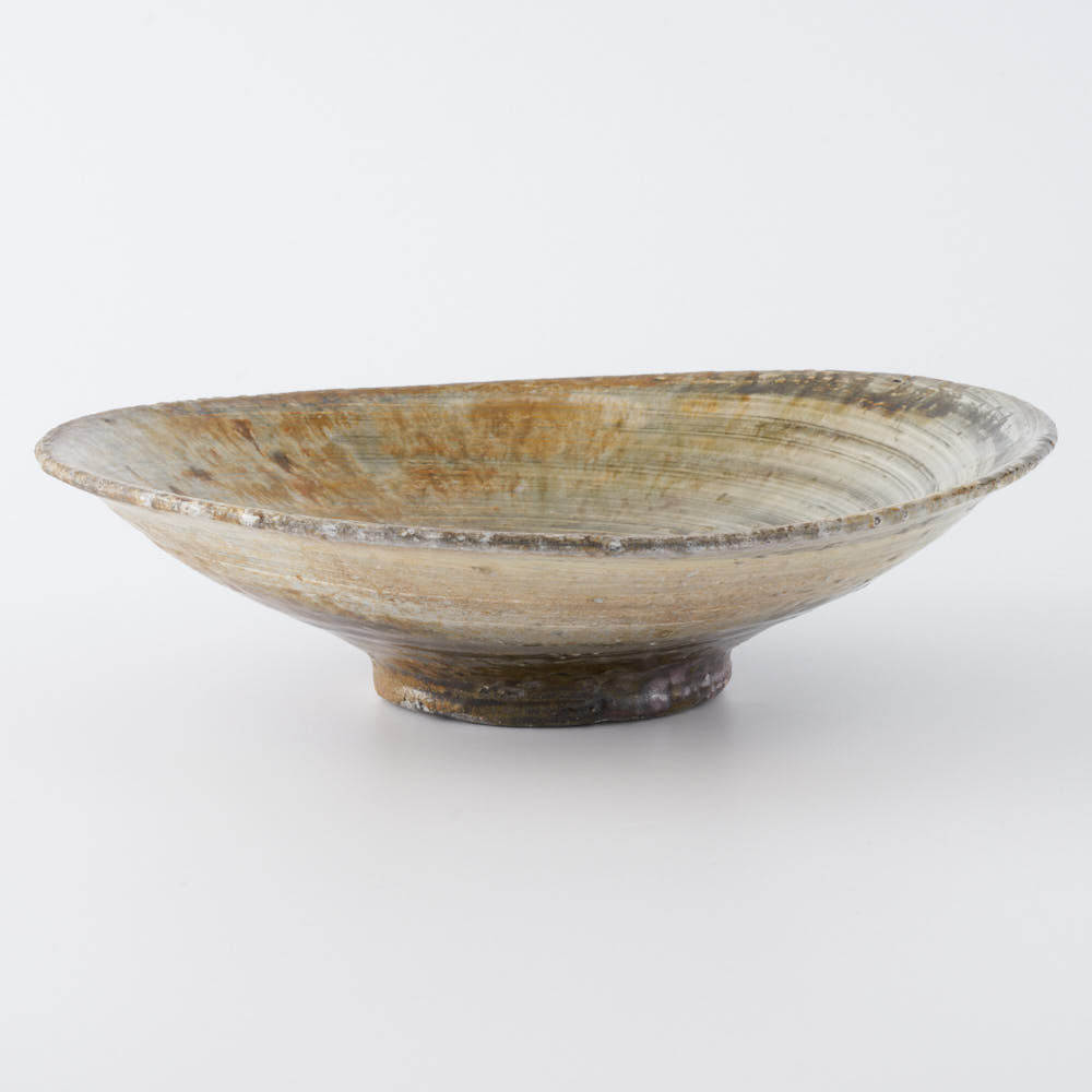 作家 額賀円也 刷毛目 七寸 浅鉢