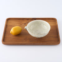 作家 額賀円也 粉引 片口 A 作家 額賀円也 陶磁器作家もの
