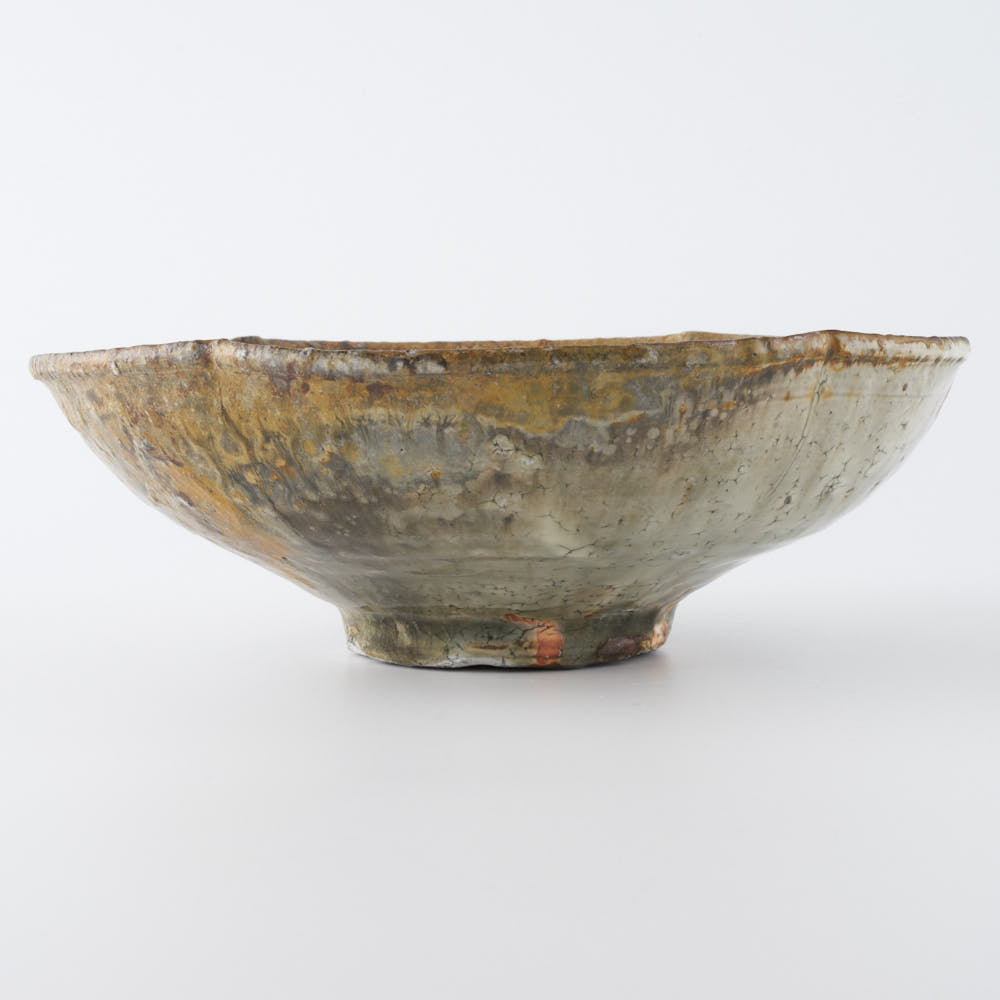 作家 額賀円也 粉引 木瓜 鉢 作家 額賀円也 陶磁器作家もの