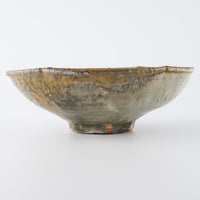 作家 額賀円也 粉引 木瓜 鉢 作家 額賀円也 陶磁器作家もの