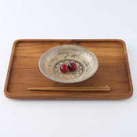 作家 額賀円也 三島 五寸 鉢 A 作家 額賀円也 陶磁器作家もの