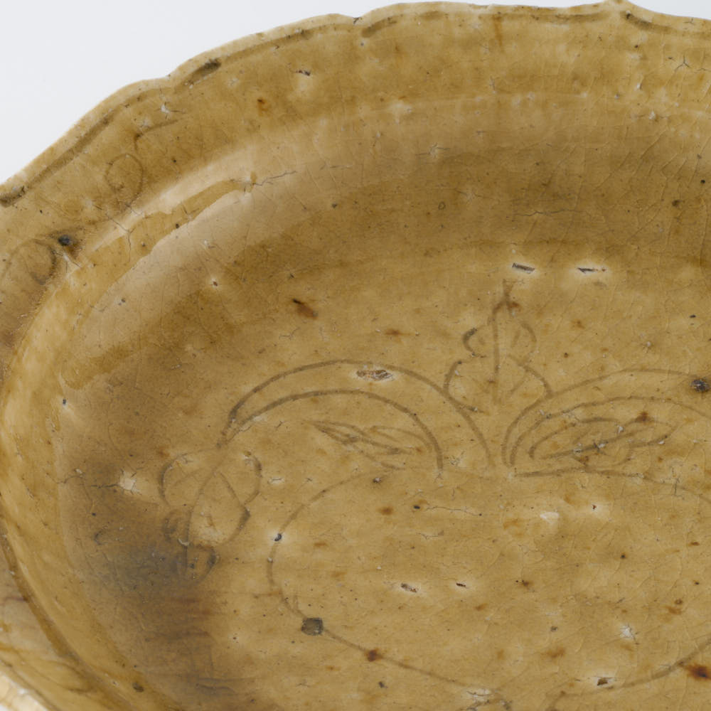 作家 額賀円也 灰釉 七寸浅鉢 ビーツ