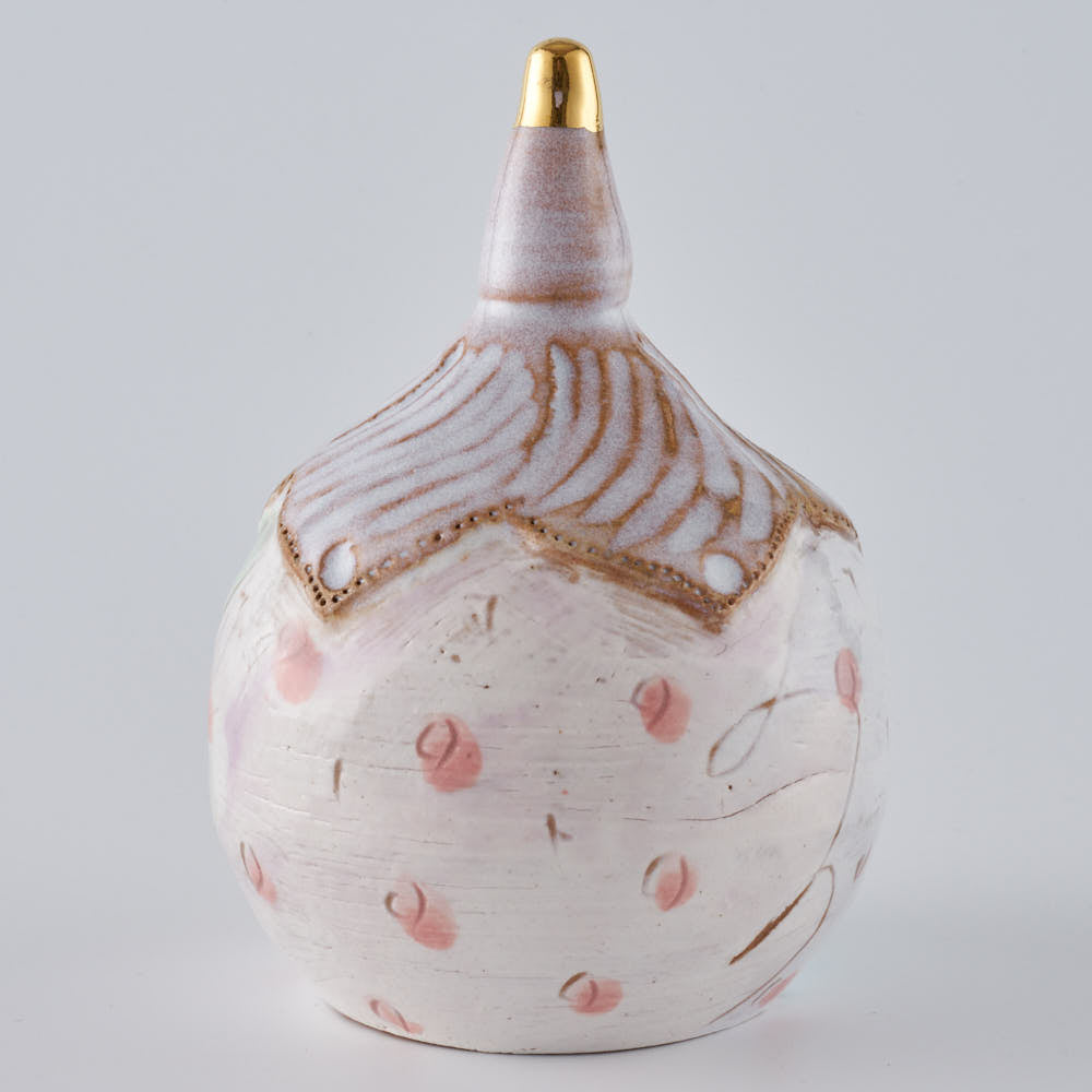 作家 森田みほ おひなさま(花弁) 作家 森田みほ 陶磁器作家もの