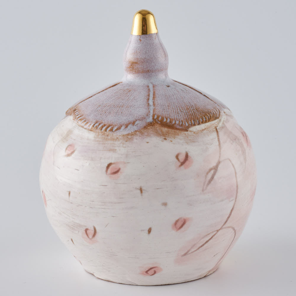 作家 森田みほ おひなさま(花弁) 作家 森田みほ 陶磁器作家もの